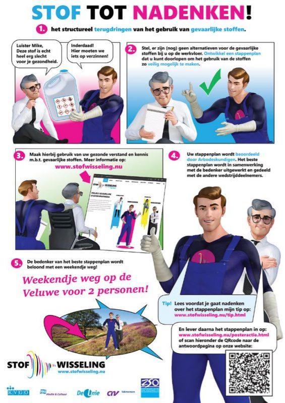 Posteractie campagne Stofwisseling Grafimedia